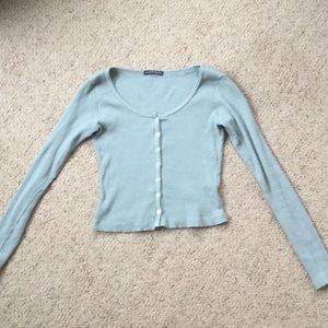 Light Green Brandy Melville Zelly Top